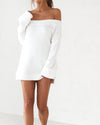 OFF THE SHOULDER MINI - WHITE (PREORDER)