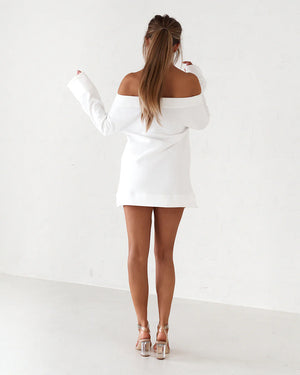 OFF THE SHOULDER MINI - WHITE (PREORDER)