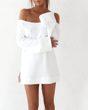 OFF THE SHOULDER MINI - WHITE (PREORDER)