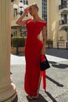 MARA MAXI DRESS - RED