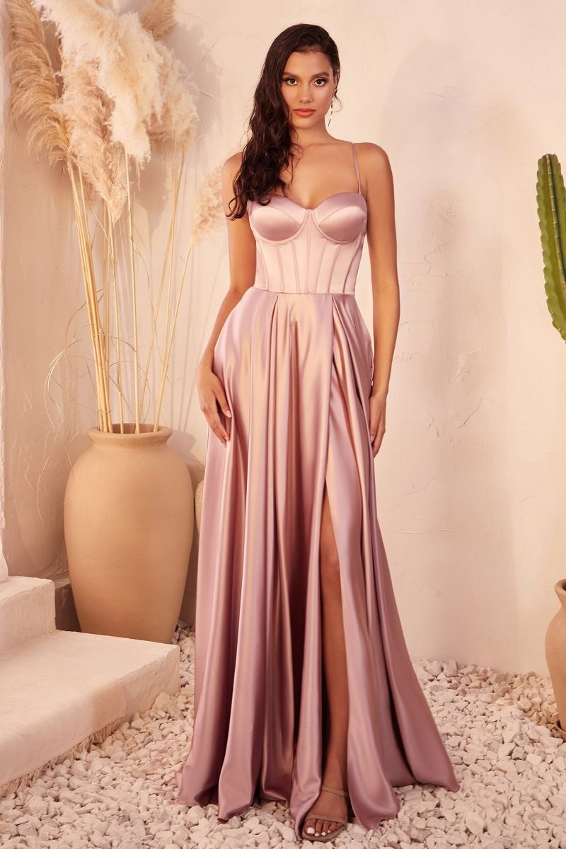 MILA GOWN - MAUVE | CD337