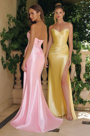 VIVIENNE GOWN - LIGHT YELLOW