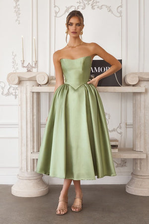 VALENTINA GOWN - SAGE
