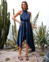 KATHLEEN DRESS - NAVY