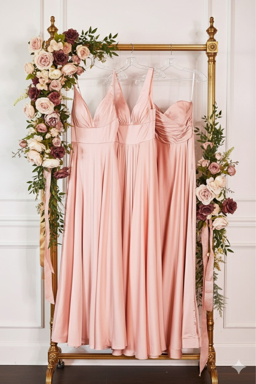 EVELYN GOWN - BLUSH | 7469