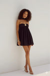 HAVEN MINI DRESS - BLACK