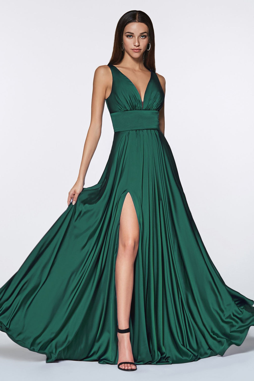 EVELYN GOWN - EMERALD | 7469