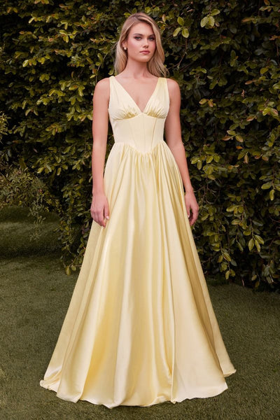 FREYA GOWN - LIGHT YELLOW 7447