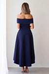 BELINA DRESS - NAVY