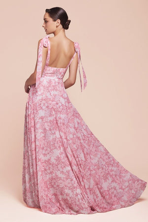 AZALEA GOWN - BLUE FLORAL | 7442