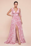 AZALEA GOWN - ROSE FLORAL | 7442