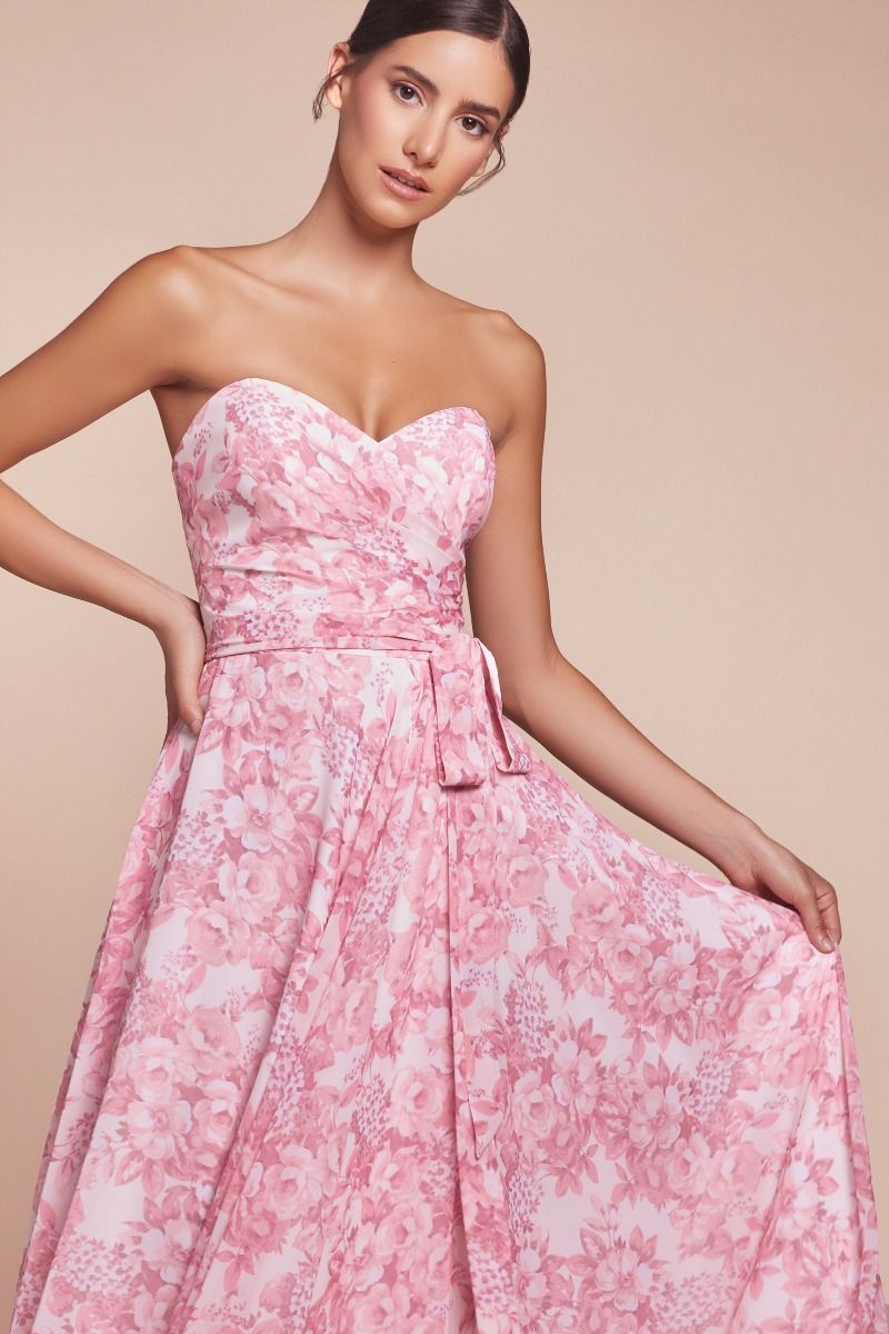 IVY GOWN - ROSE FLORAL | 7443