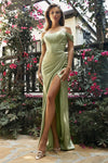 PORTIA CORSET GOWN - EMERALD | 7484