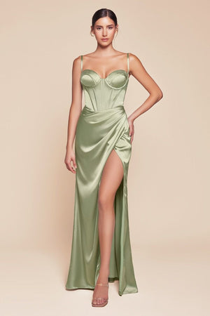 FLORENCE GOWN - EMERALD | 7495