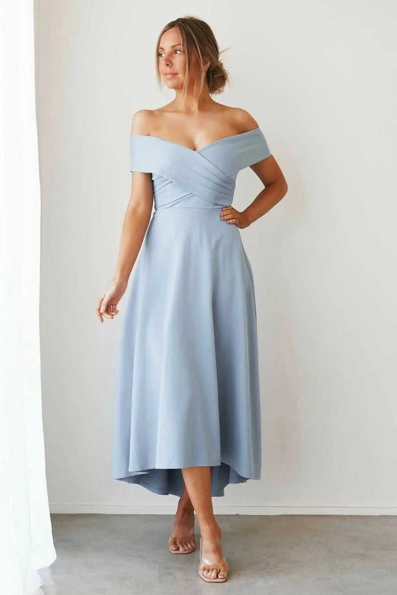 BELINA DRESS - BABY BLUE