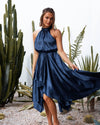 KATHLEEN DRESS - NAVY