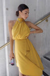 SIENNA DRESS - MUSTARD