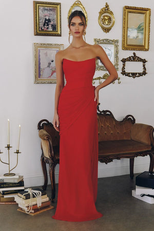 MARCELLA GOWN - RED
