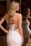 HERA GOWN - WHITE | CD384W (PREORDER)