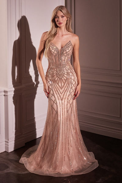 VENUS GOWN - ROSE GOLD