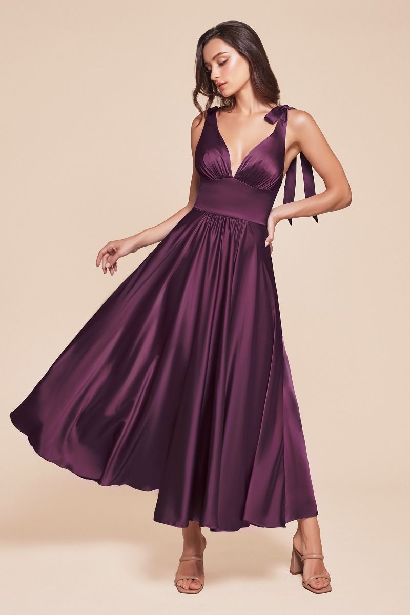 LILY GOWN - EGGPLANT | 7499