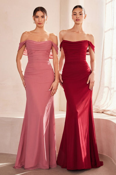 ELYSIA GOWN - MAUVE ROSE