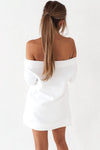 OFF THE SHOULDER MINI - WHITE (PREORDER)