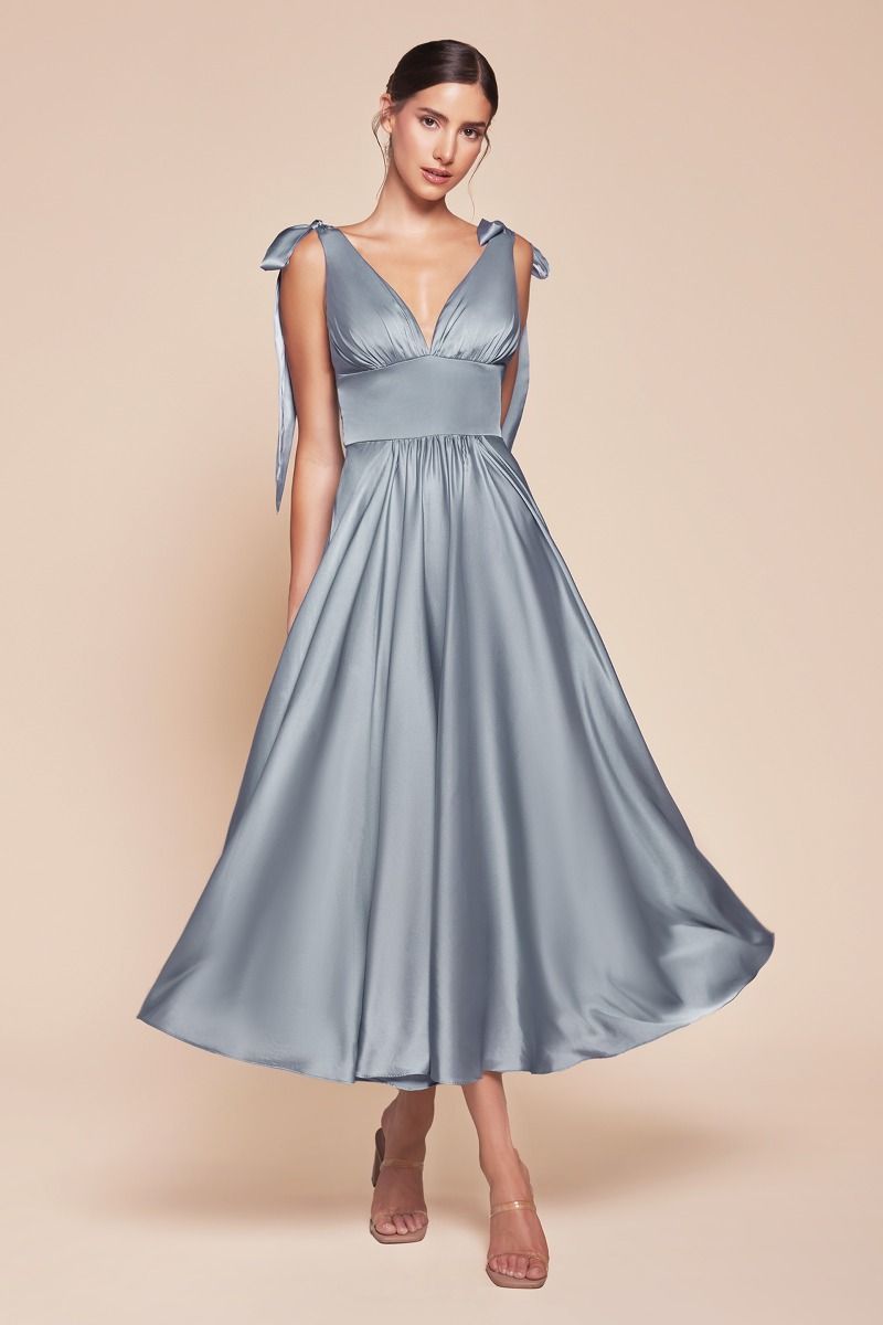 LILY GOWN - DUSTY BLUE | 7499