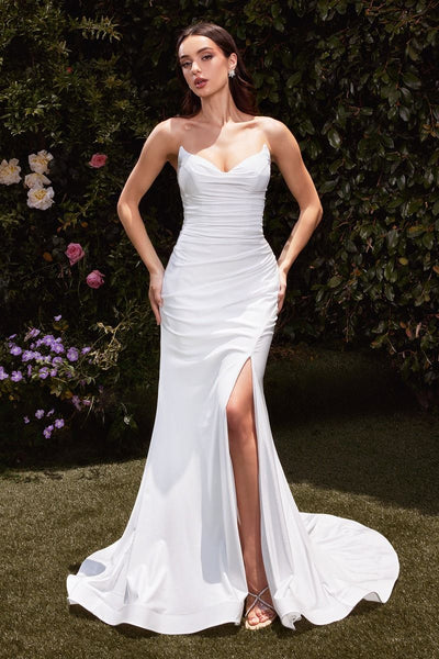 ELANOR GOWN - WHITE