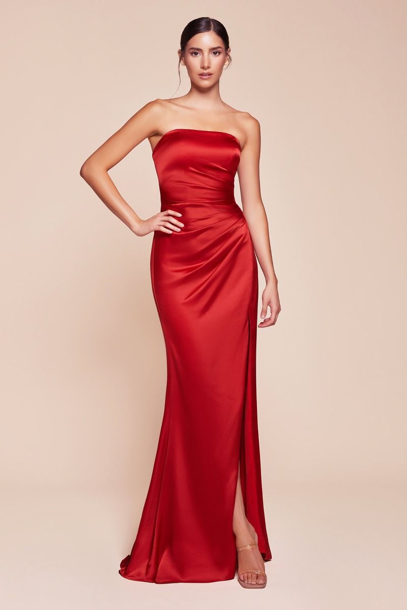 BLAIR GOWN - RED | 7451 (PREORDER)