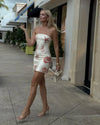 IBIZA MINI DRESS - SAND SEASHELL