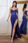 MONA GOWN - SMOKY BLUE | CD254