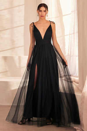 LEENA GOWN - BLACK | SE005P
