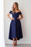 BELINA DRESS - NAVY