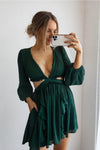 WRENLEY DRESS - GREEN