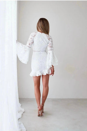 CHARLISE DRESS - WHITE