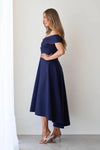 BELINA DRESS - NAVY