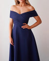 BELINA DRESS - NAVY