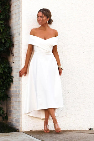 BELINA DRESS - WHITE