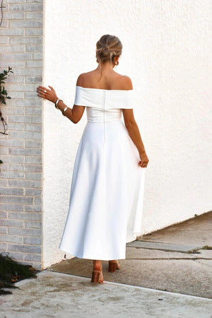 BELINA DRESS - WHITE