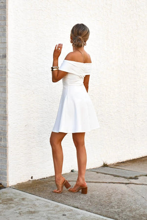 BRITT DRESS - WHITE