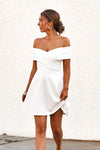 BRITT DRESS - WHITE