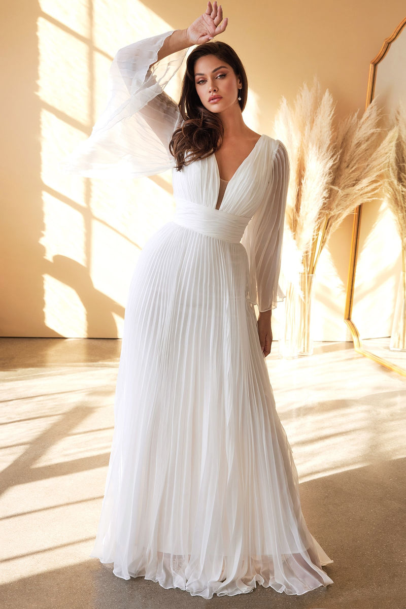 SIENNA GOWN - WHITE | CD242W