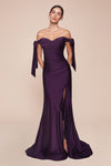 BRIDGETTE GOWN - DUSTY BLUE | CD943