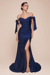 BRIDGETTE GOWN - EGGPLANT | CD943