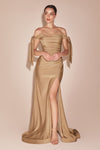 BRIDGETTE GOWN - DARK SAGE | CD943