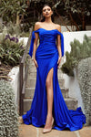 BRIDGETTE GOWN - DUSTY BLUE | CD943