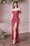 PORTIA CORSET GOWN - RED | 7484