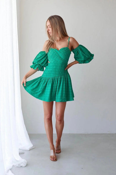 PENNY DRESS - GREEN