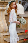 REYNA DRESS - WHITE